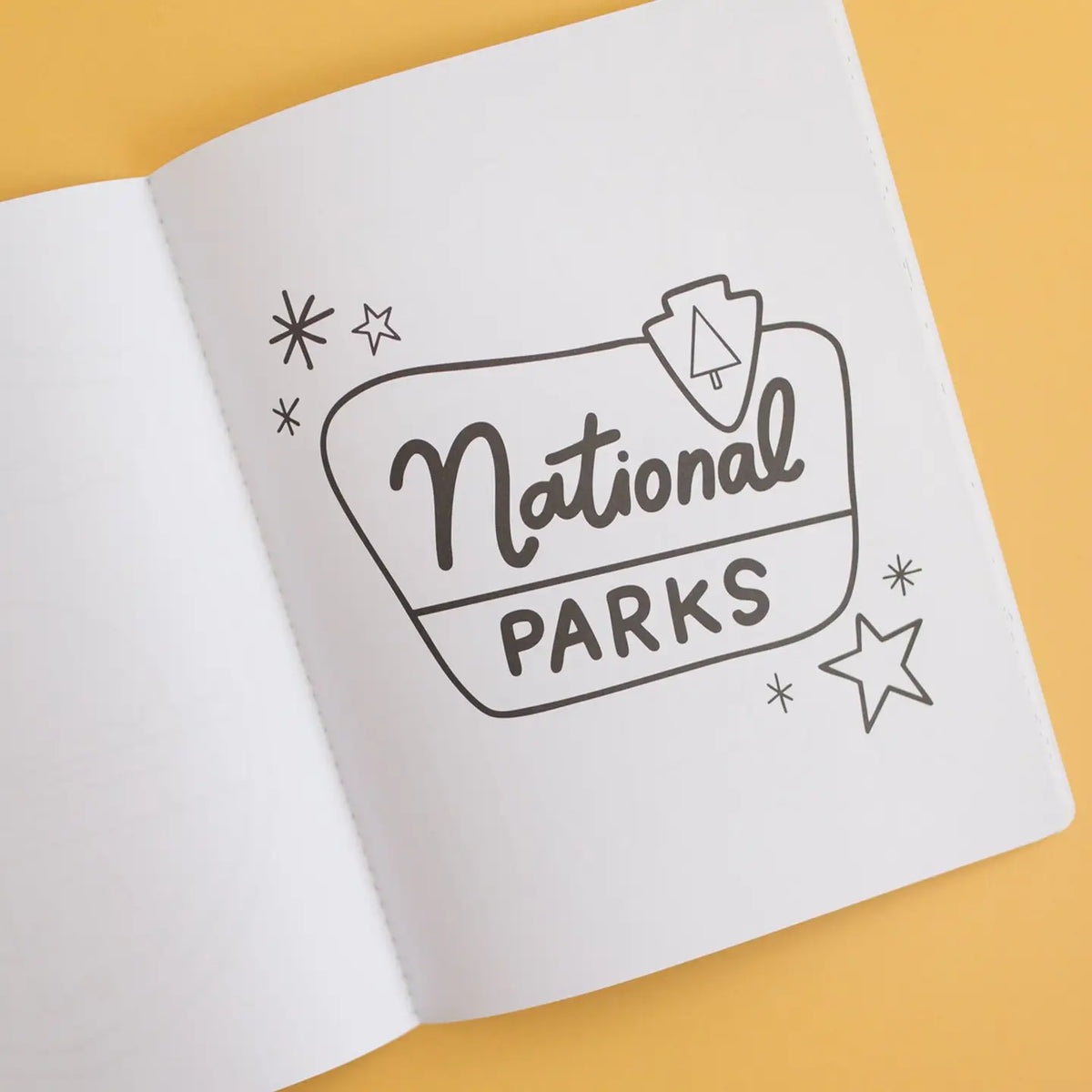 National Parks Coloring Book