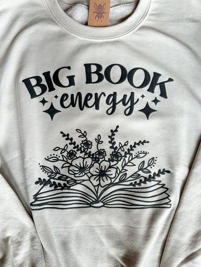 Big Book Energy Crewneck