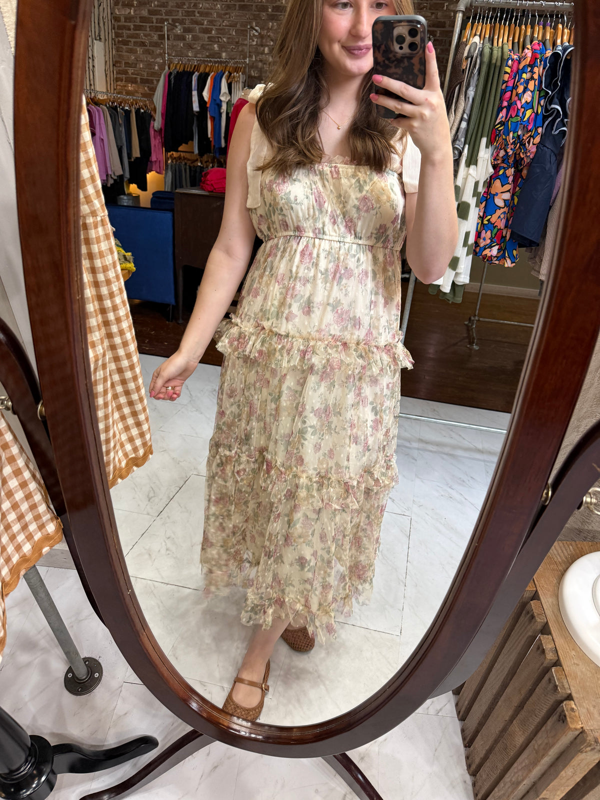 Brooklyn Dress - Cream