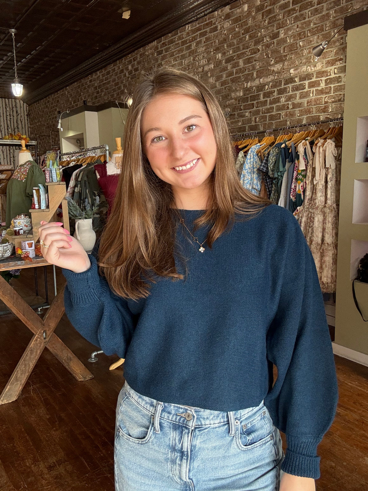 Pippa Sweater - Teal