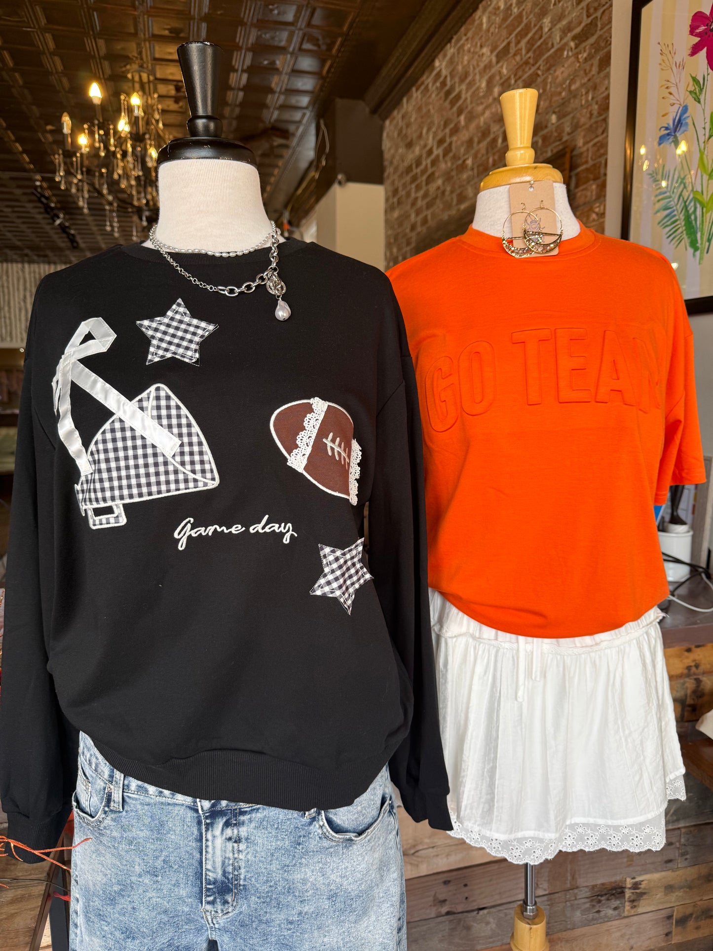 Go Team Tee - Orange