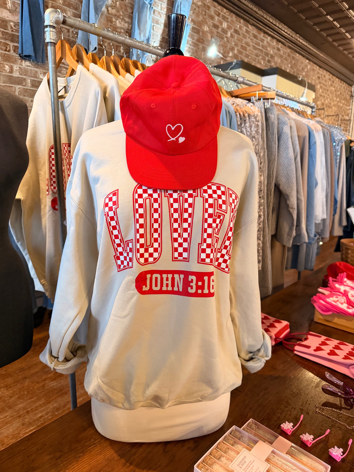 Loved John 3:16 Crewneck