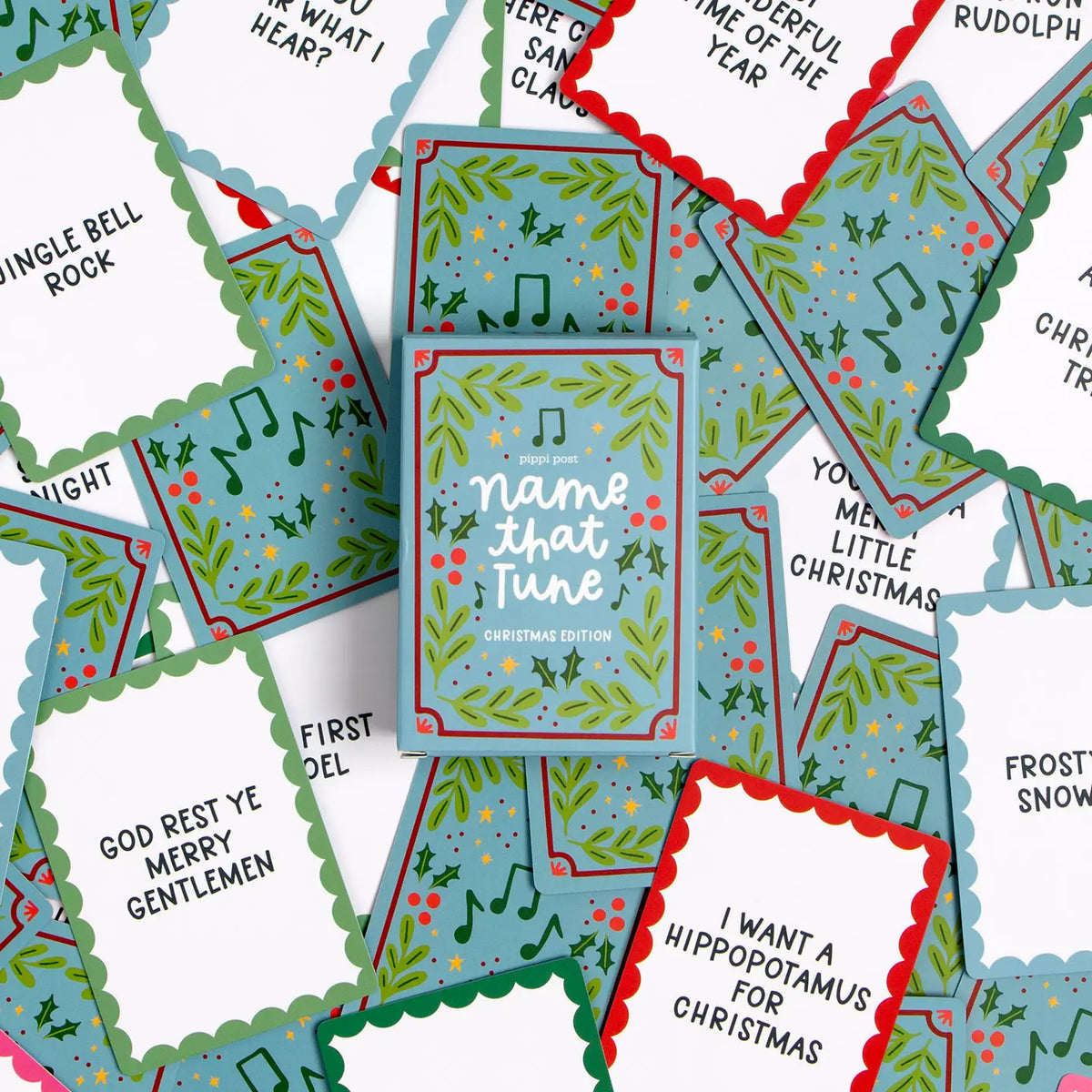 Name That Tune Christmas Song Card Game