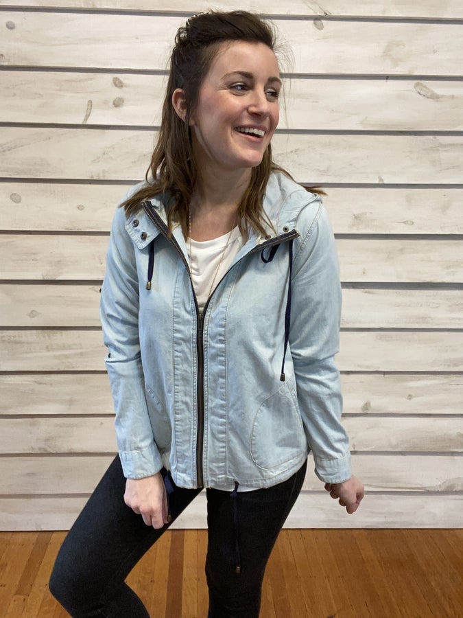 Lightweight Chambray Jacket