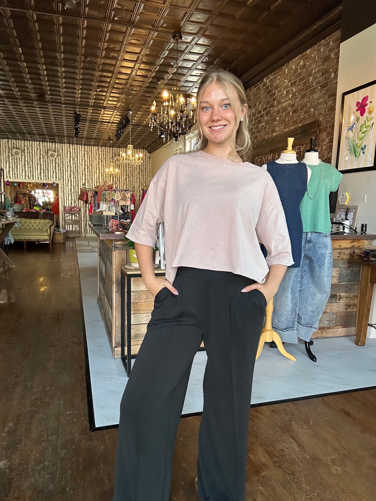 Payton Pants | Black - Mary Square