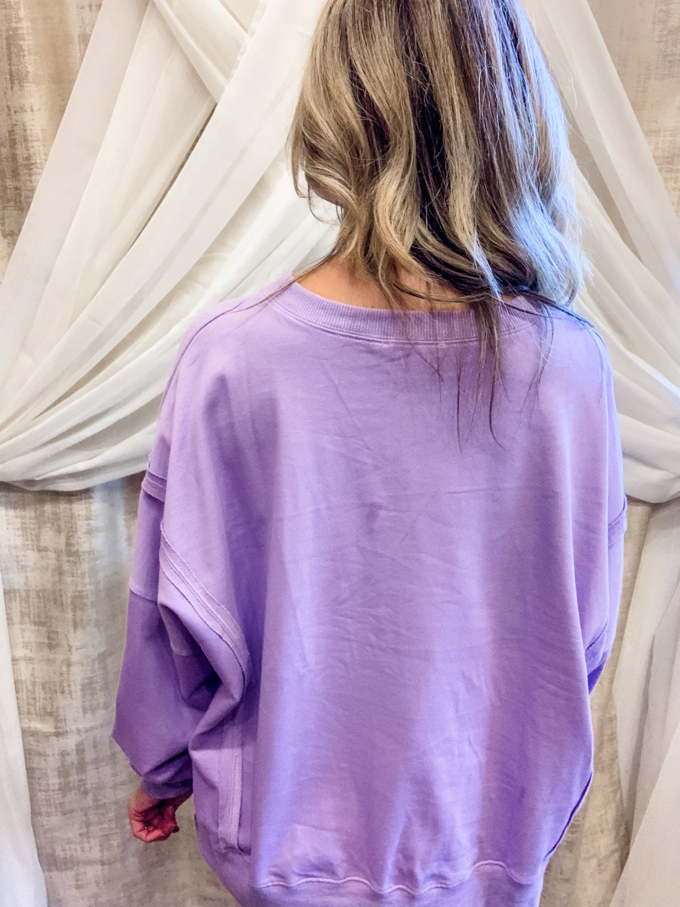 Purple Self Love Sweatshirt