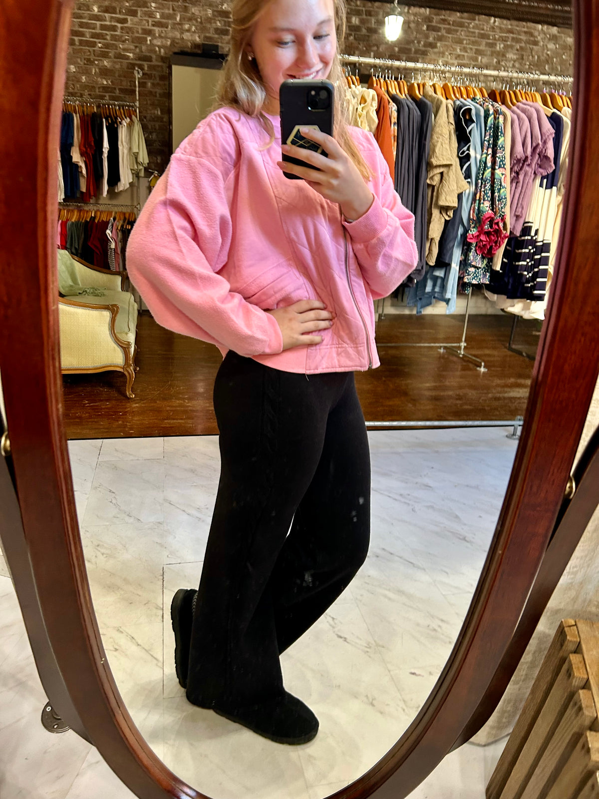 Lina Sweater Pants - Black