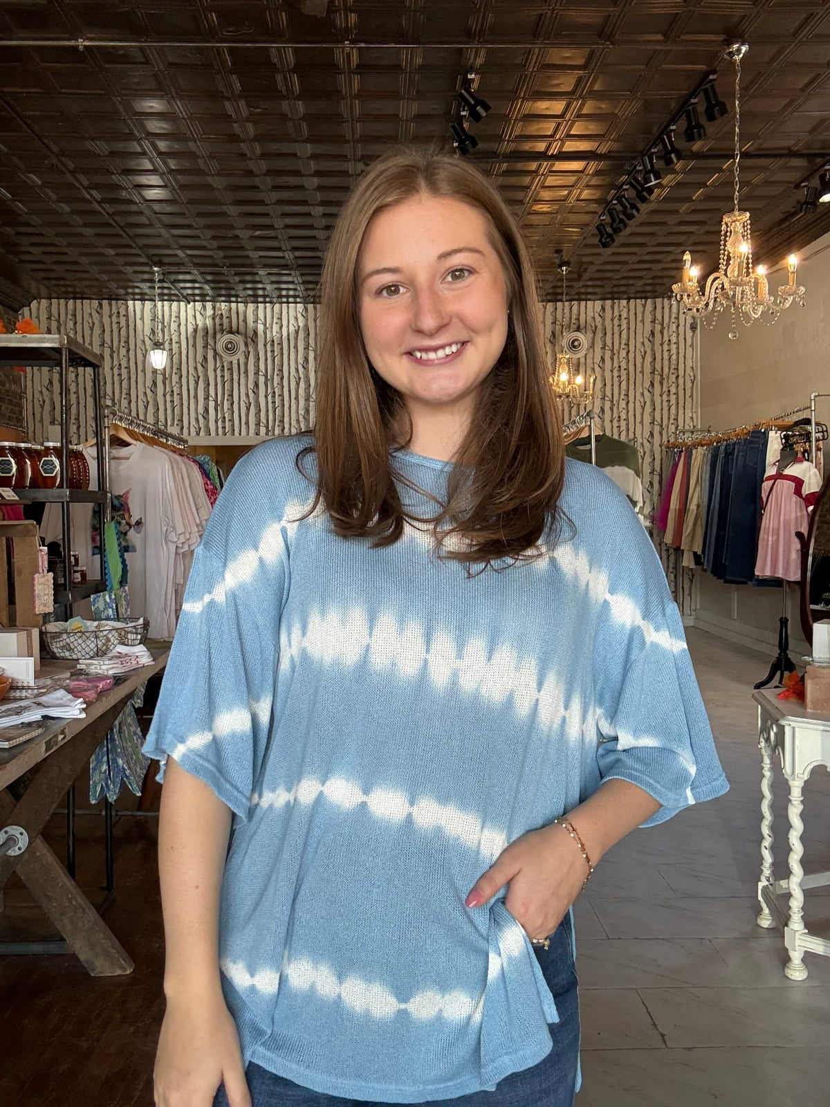 Skye Top - Blue