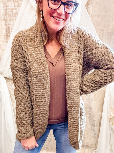 Olive Cardigan