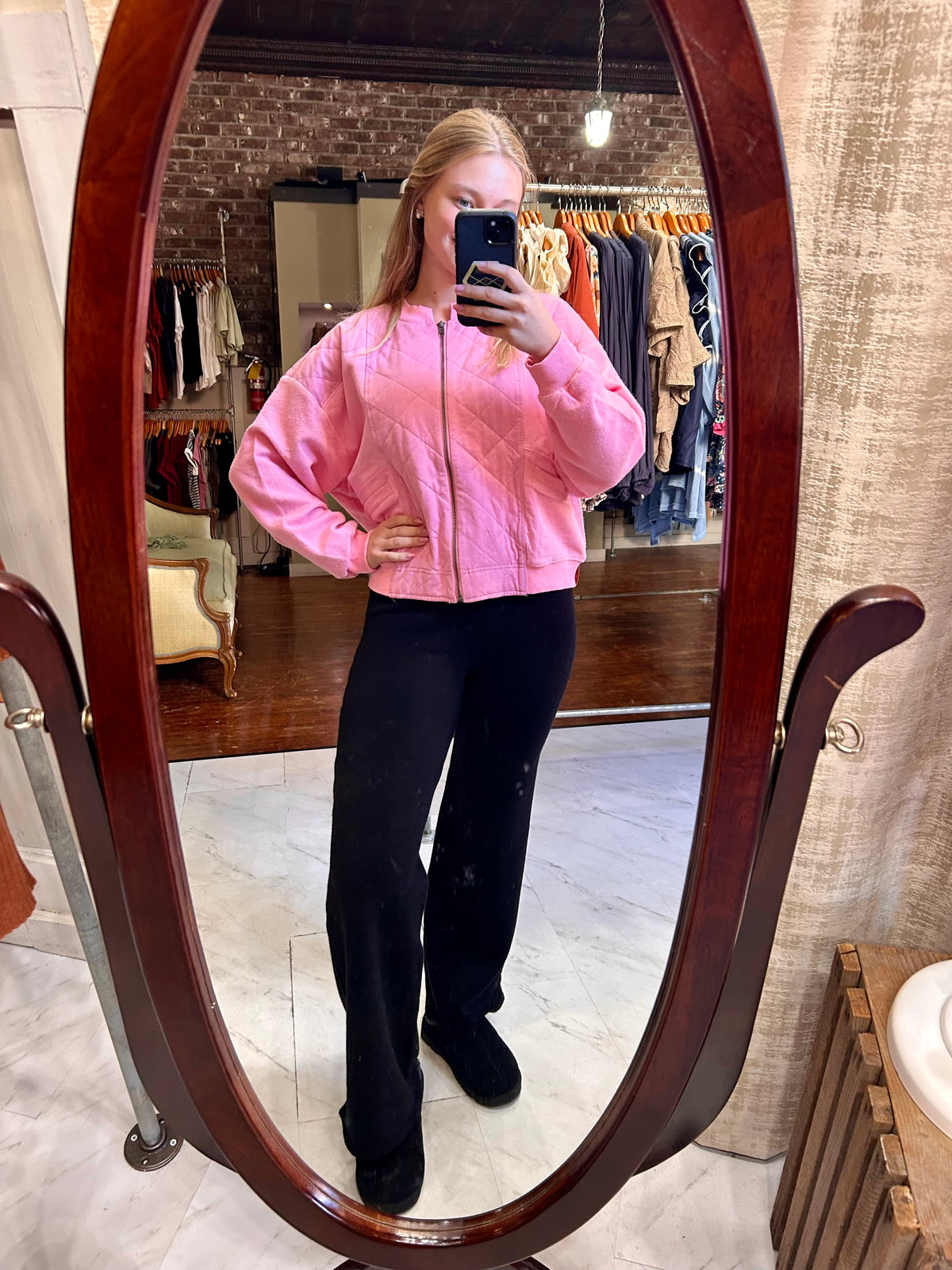 Lina Sweater Pants - Black