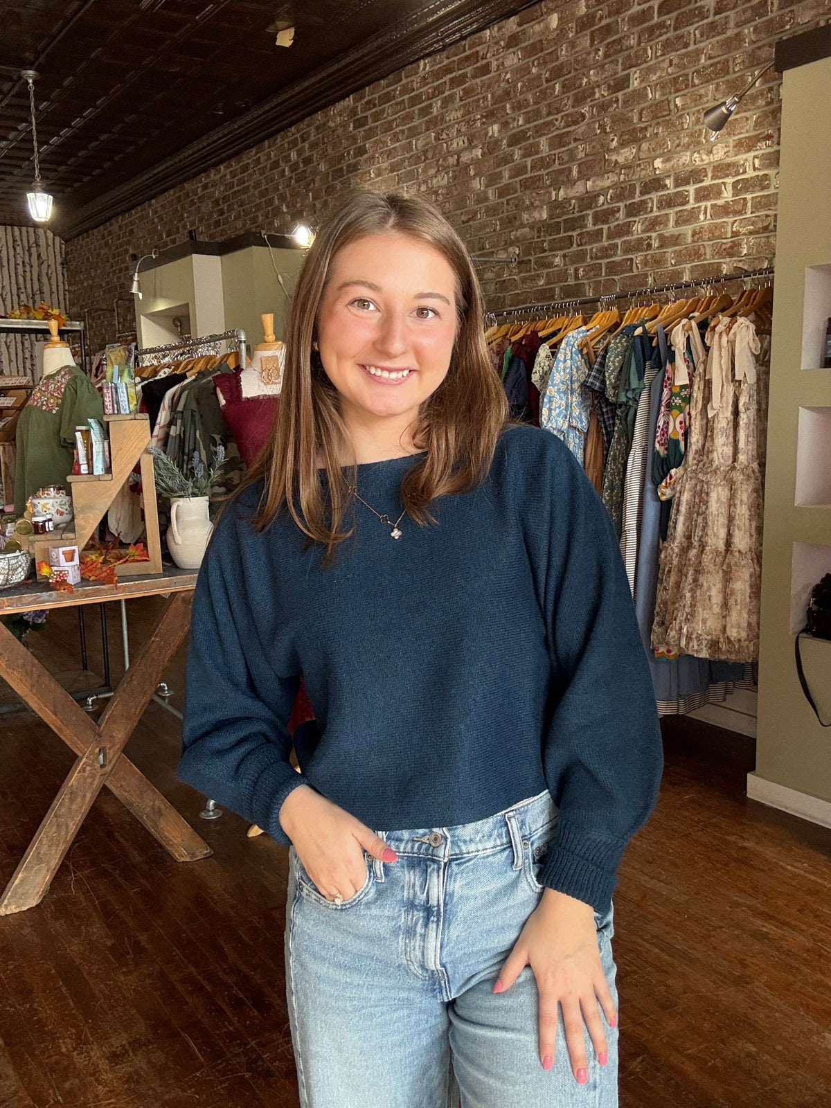 Pippa Sweater - Teal