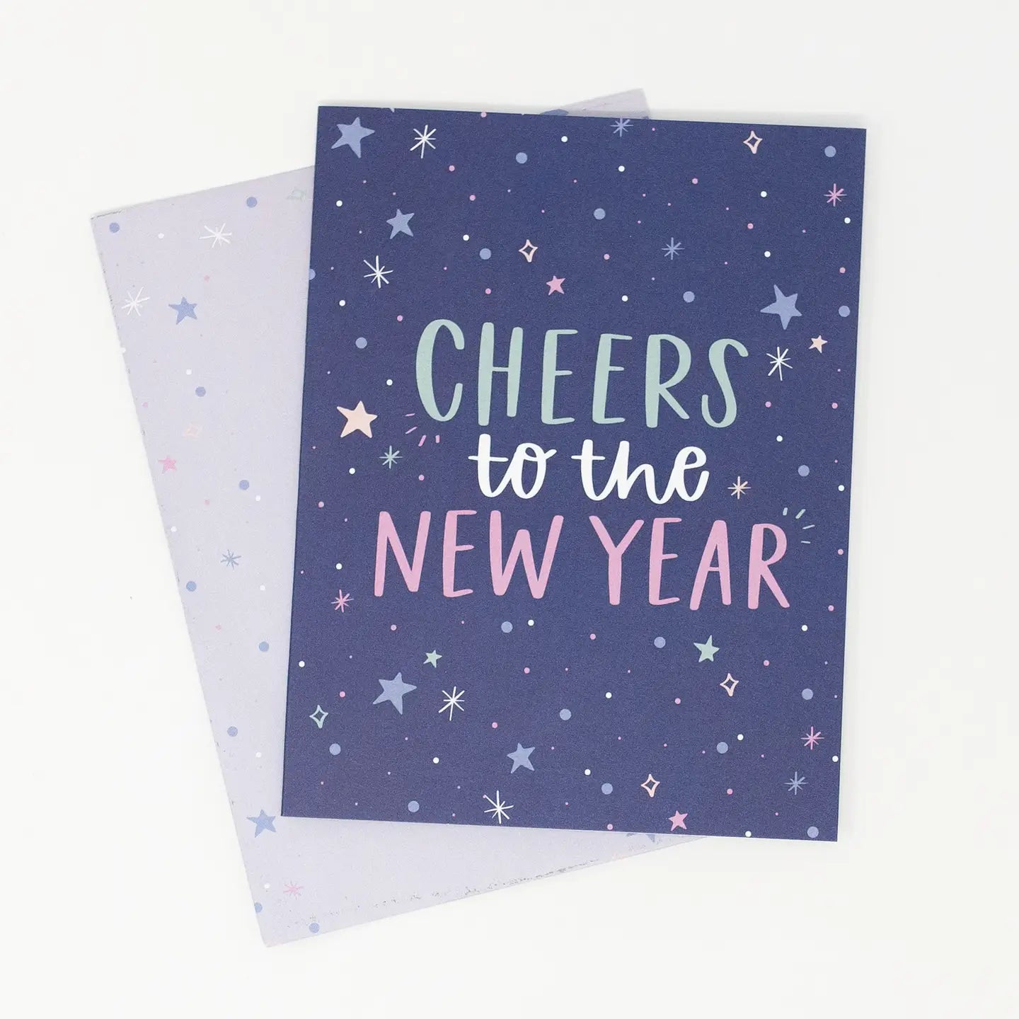 Cheers To the New Year Greeting Card