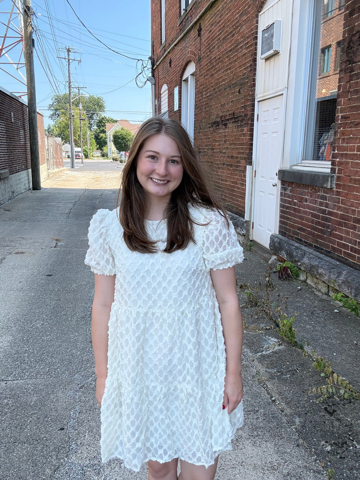 Andy Dress - White