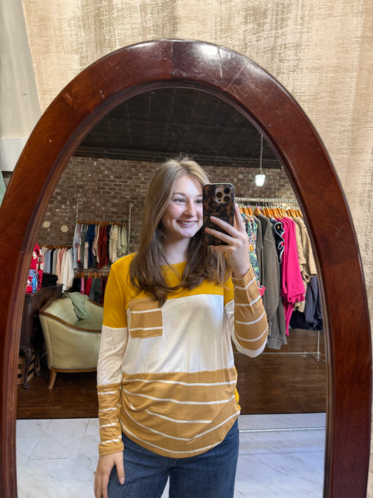 Candace Top - Mustard