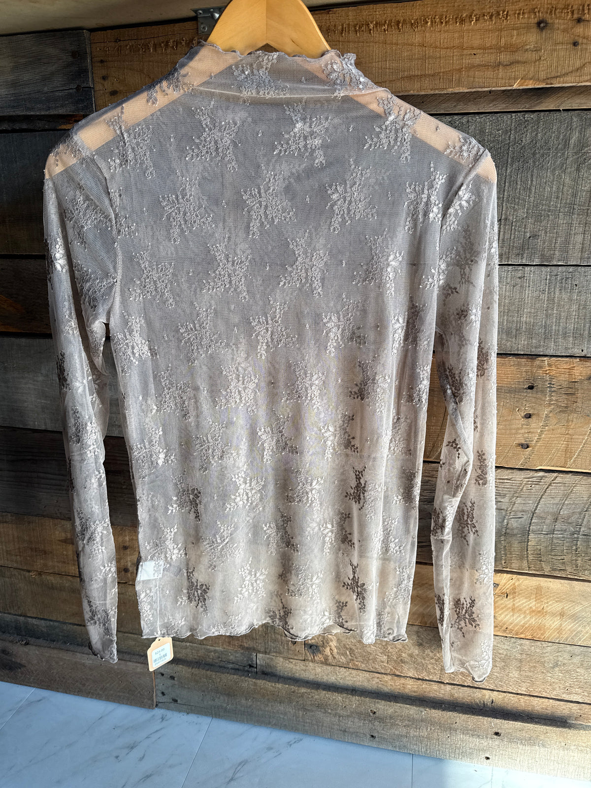 Lace Undershirt - Cocoa