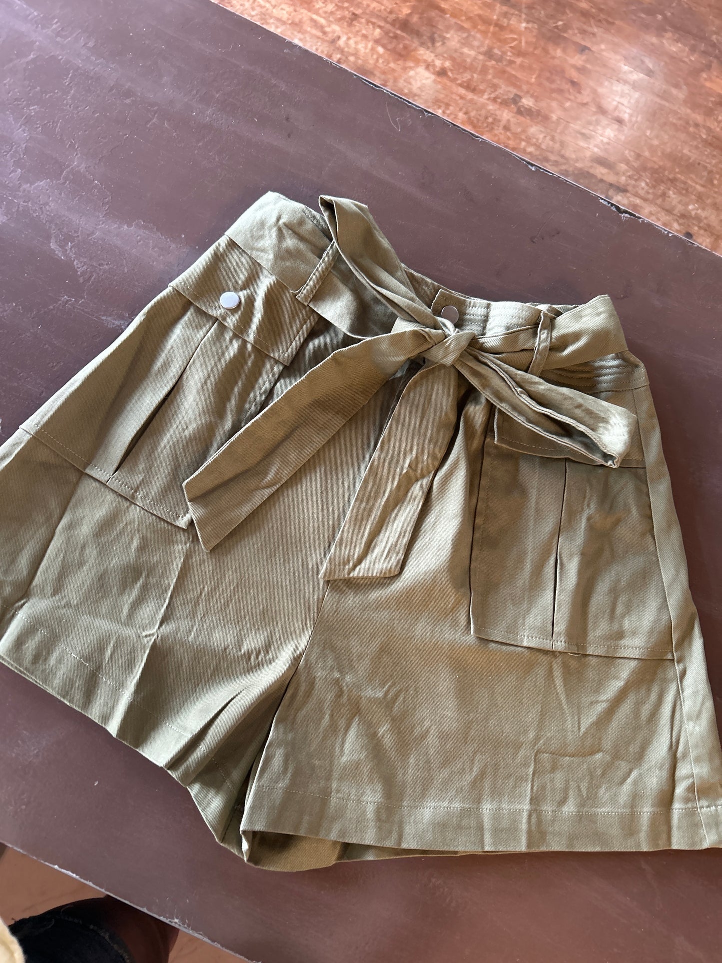 Flying Tomato Green Cargo Shorts