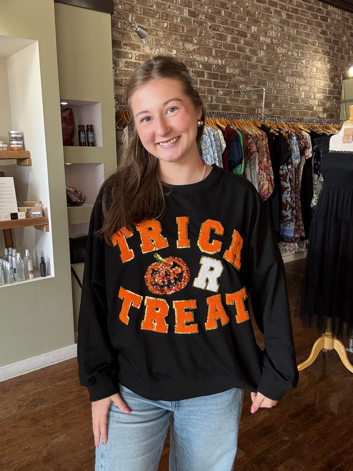 Trick or Treat Sweatshirt