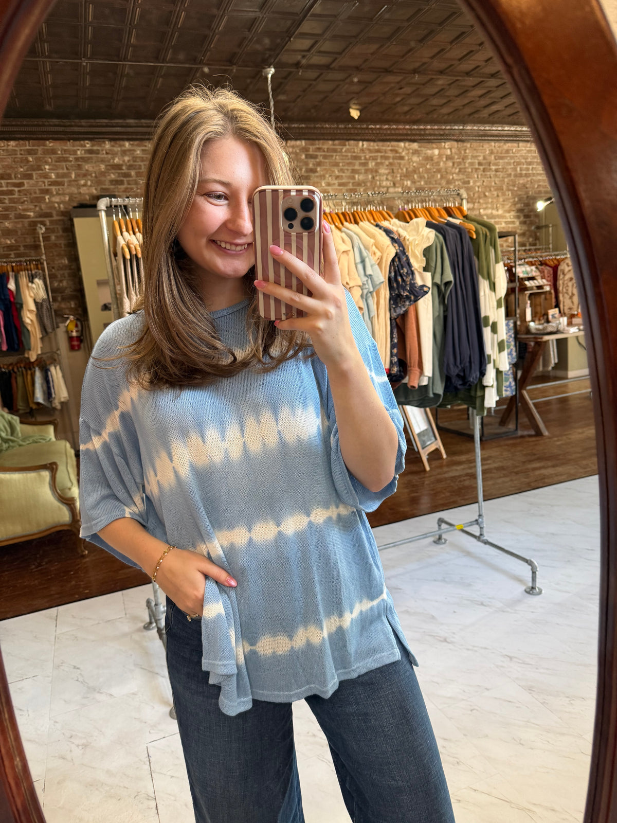 Skye Top - Blue
