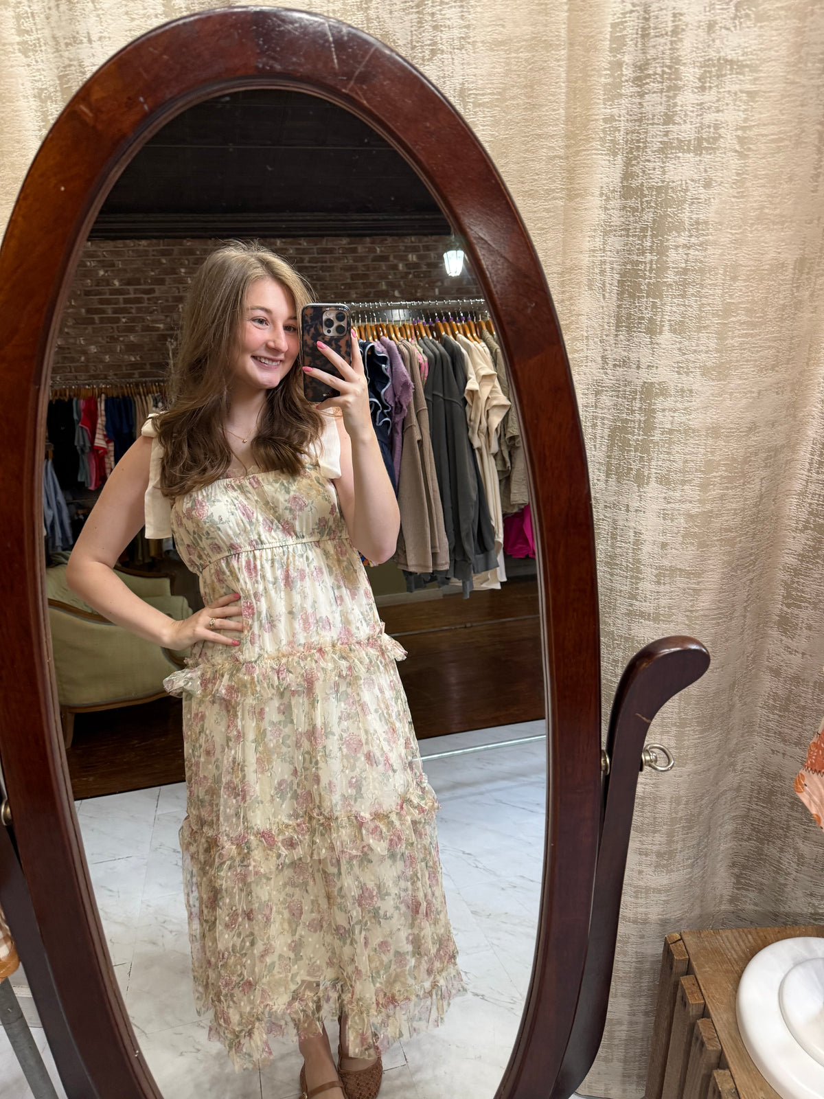 Brooklyn Dress - Cream