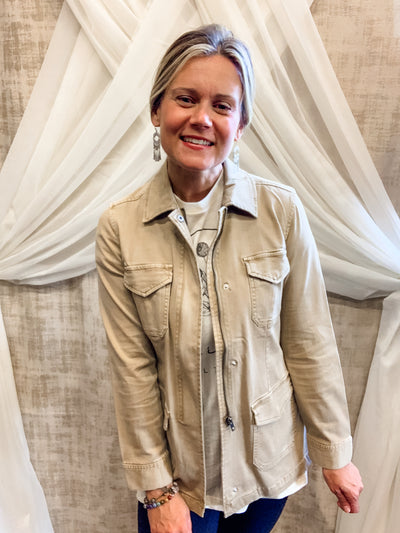 Tan Utility Jacket