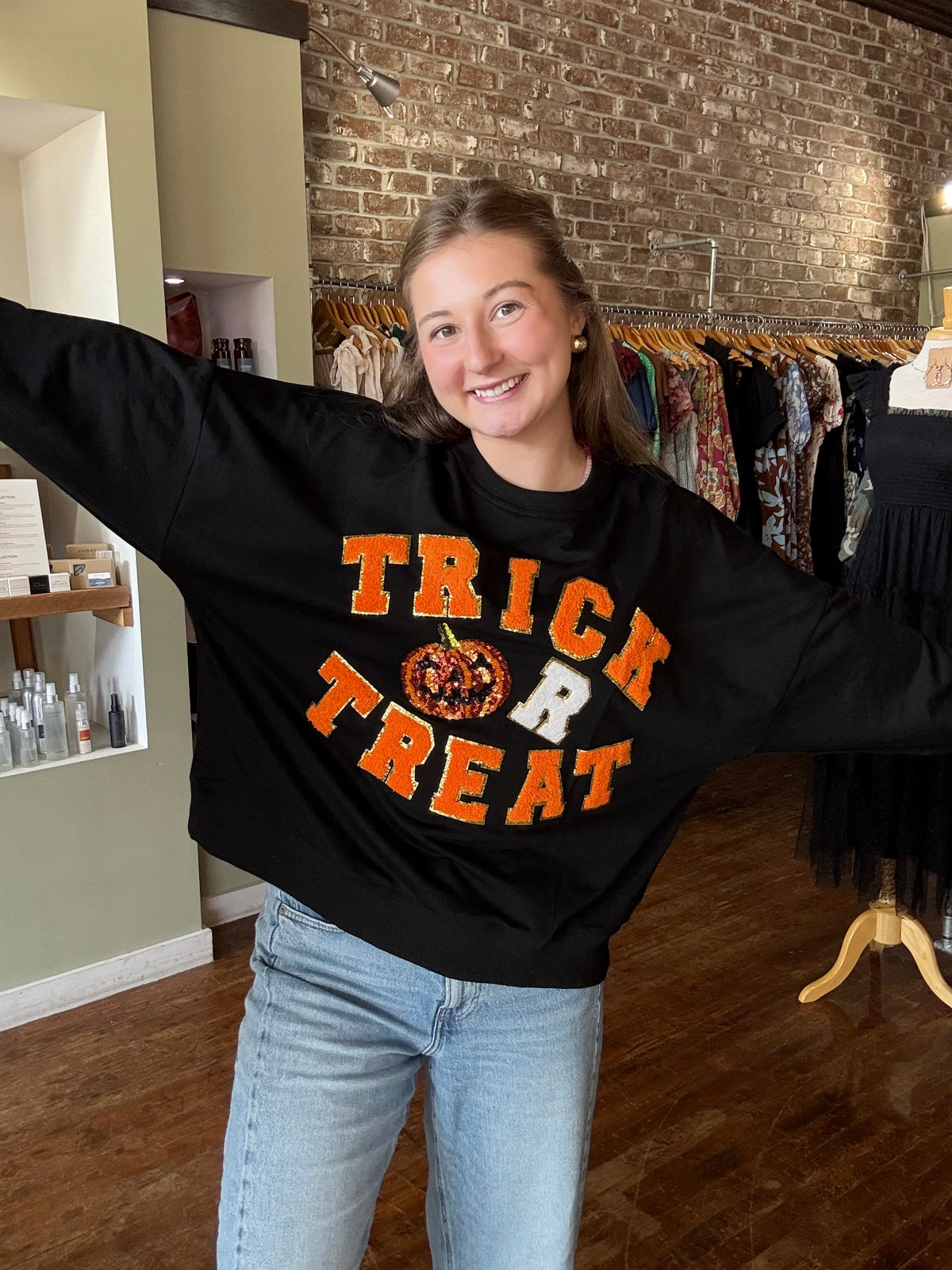 Trick or Treat Sweatshirt