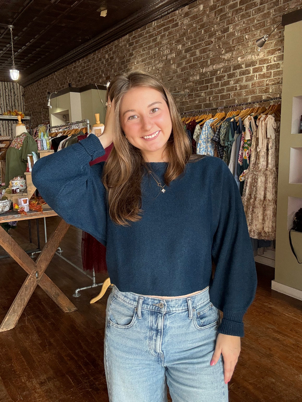 Pippa Sweater - Teal