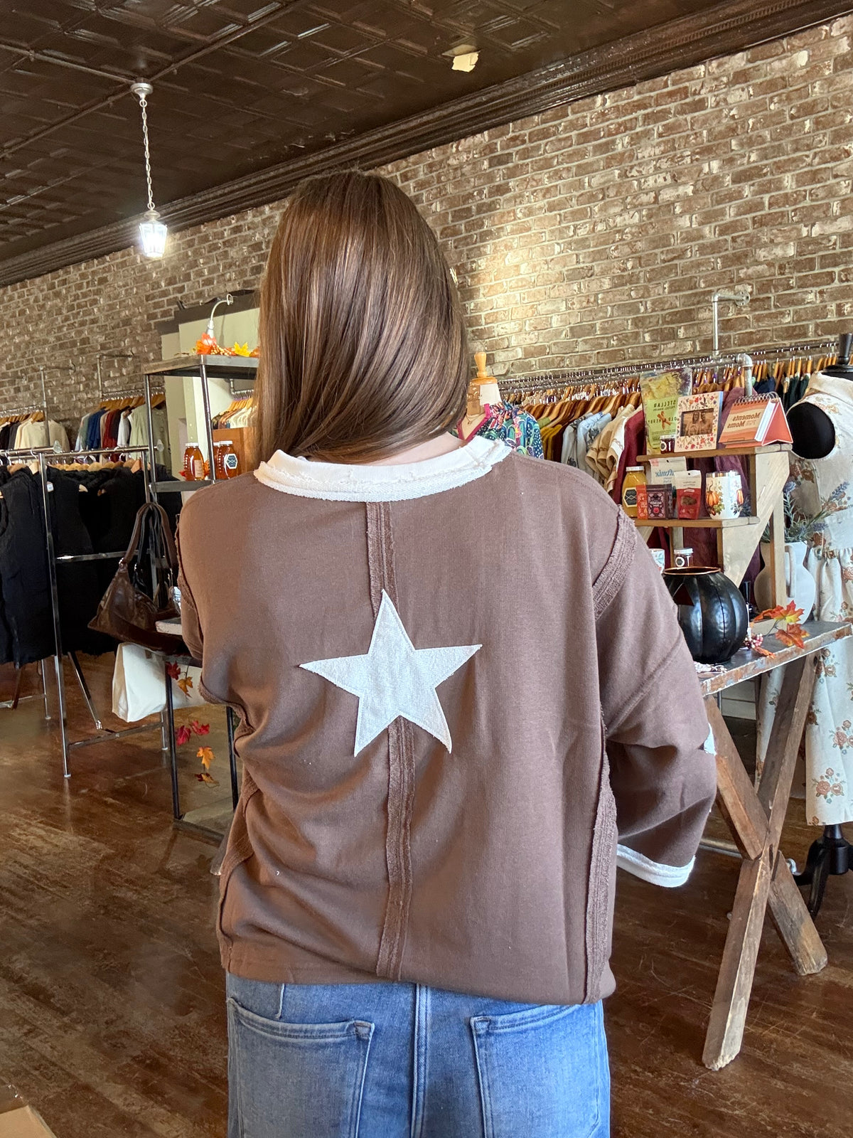 Seeing Stars Top - Mocha