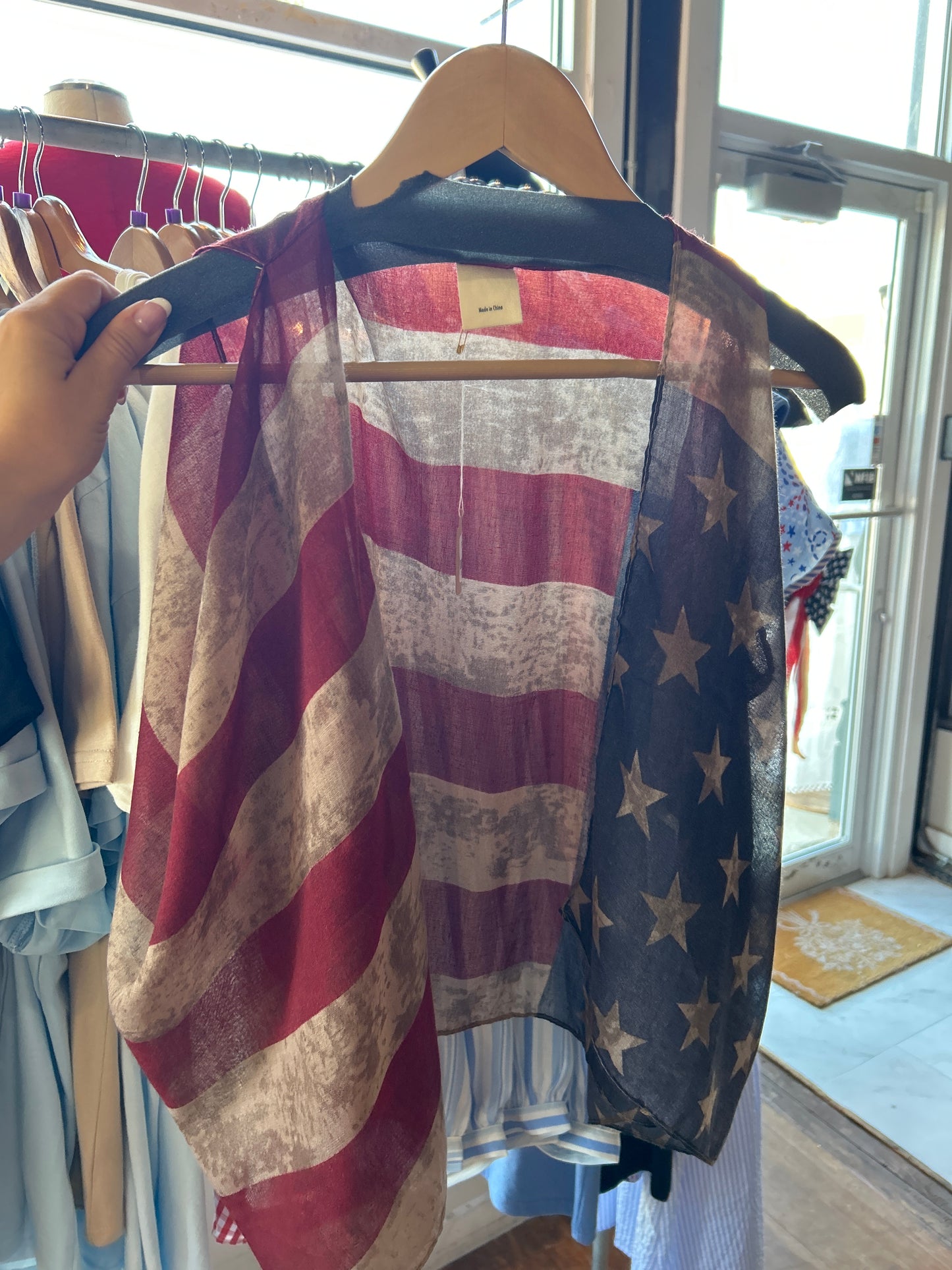 Patriotic Shawl