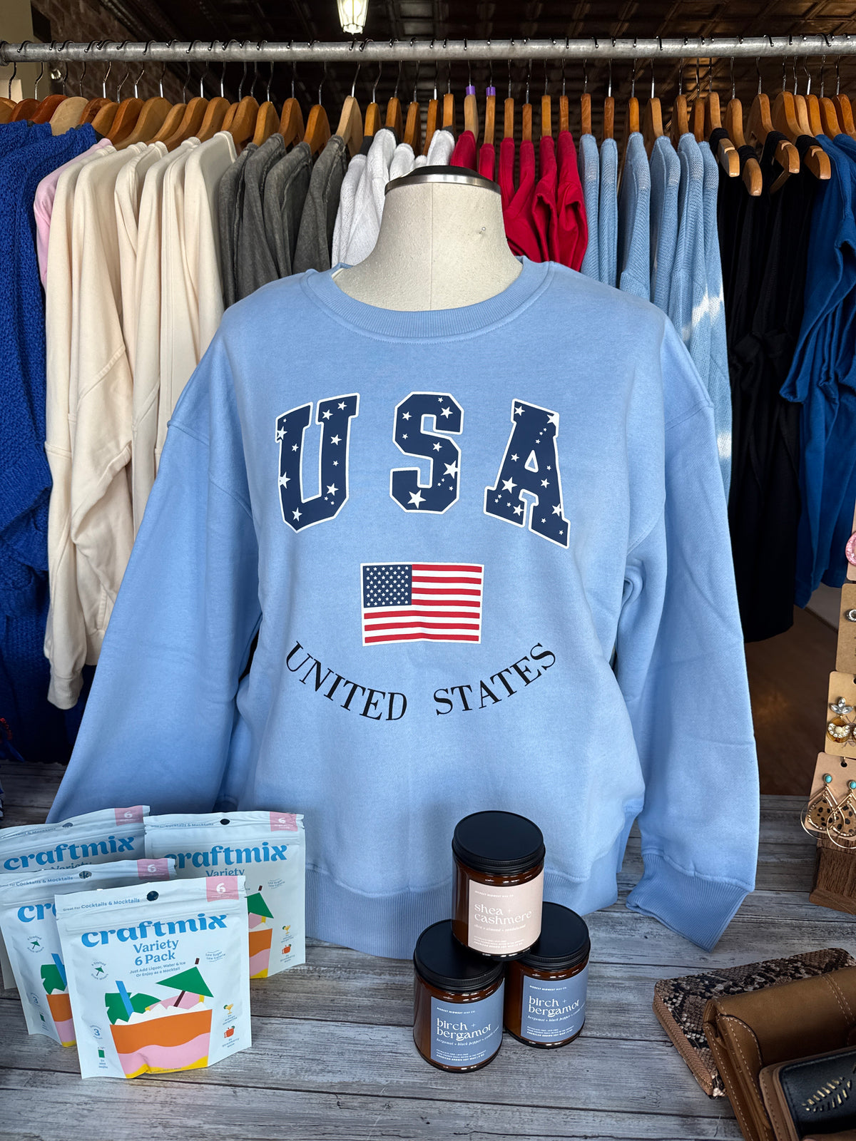 USA Crewneck
