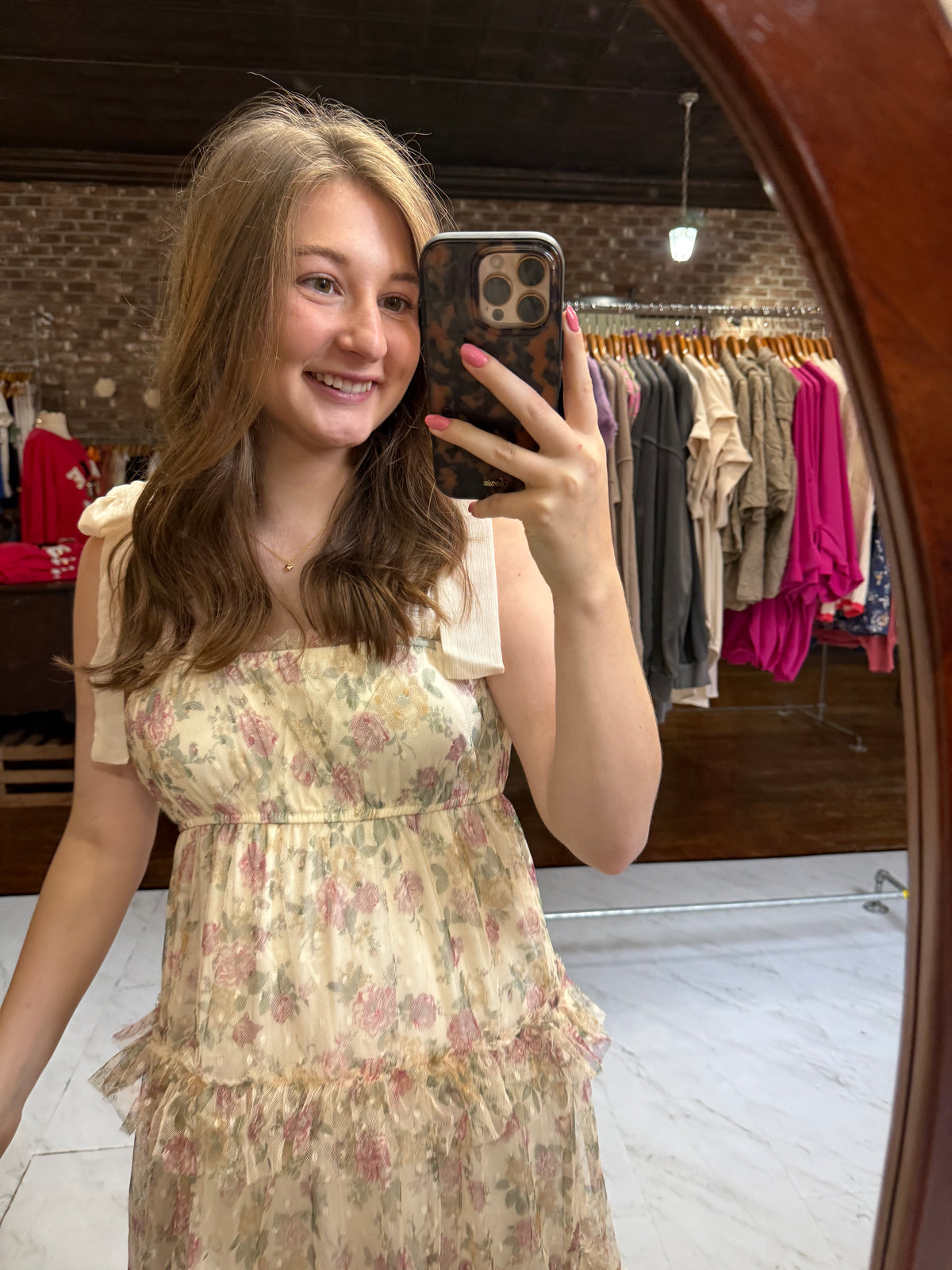 Brooklyn Dress - Cream