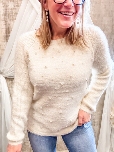 Ivory Pearl Sweater