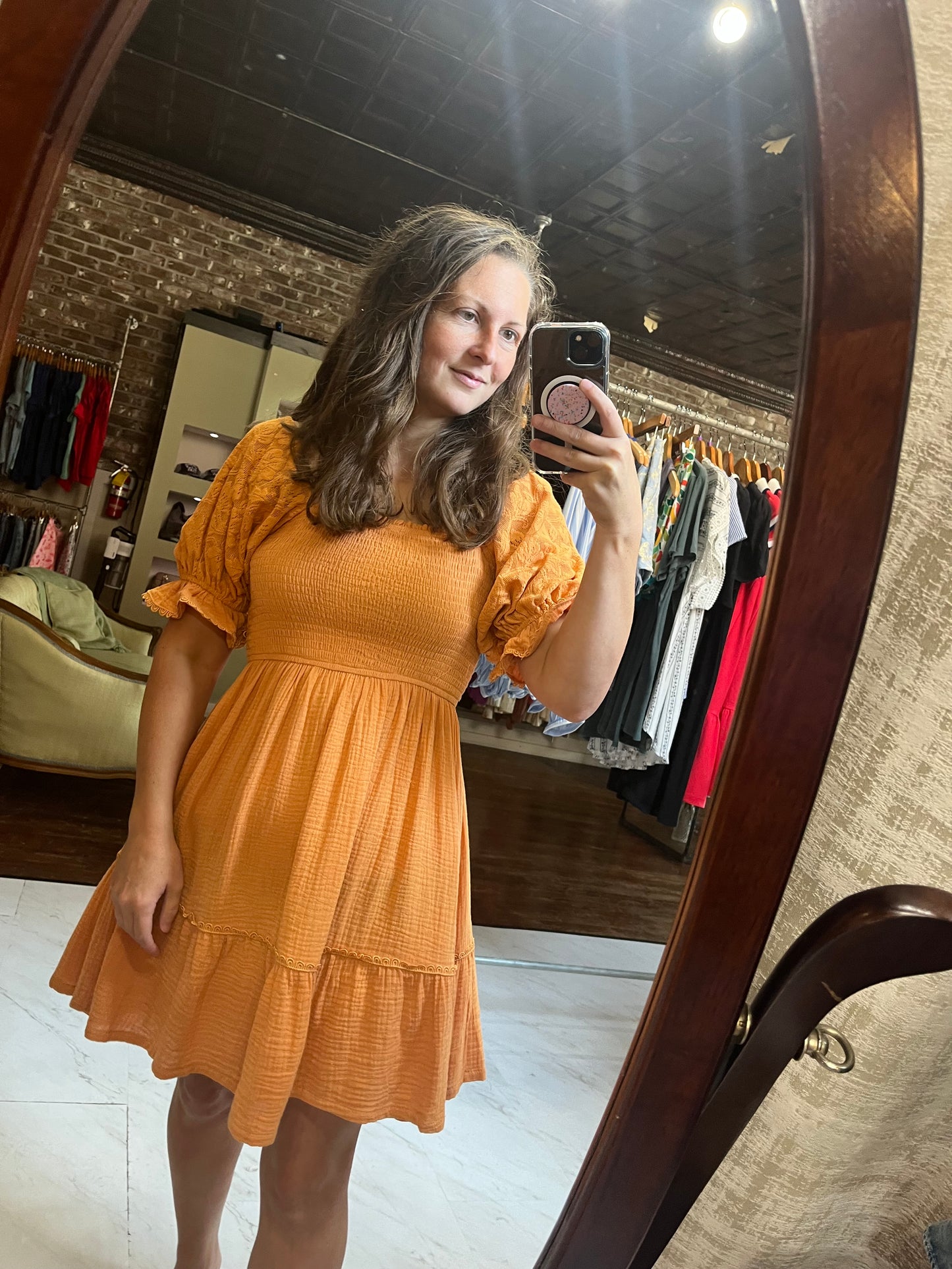 Marigold Mini Dress