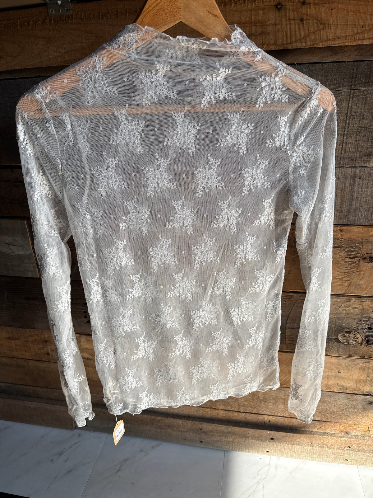 Lace Undershirt - Bone