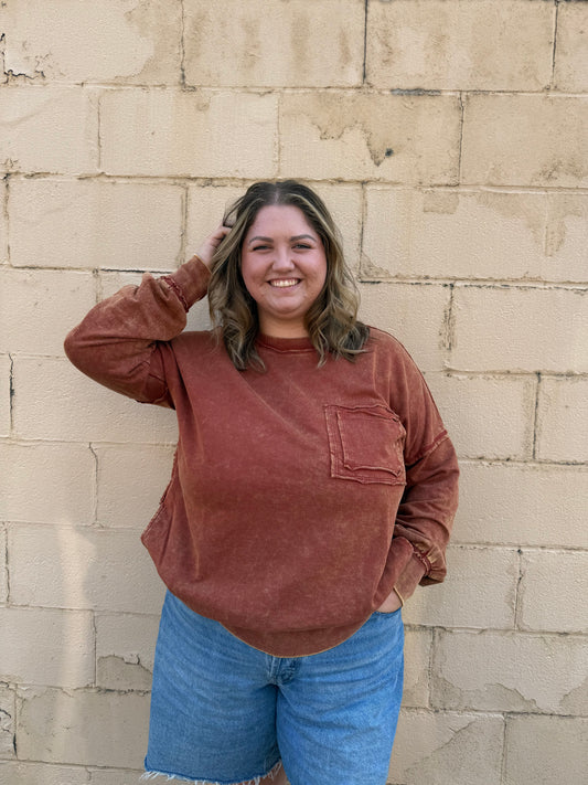 Autumn Pocket Pullover