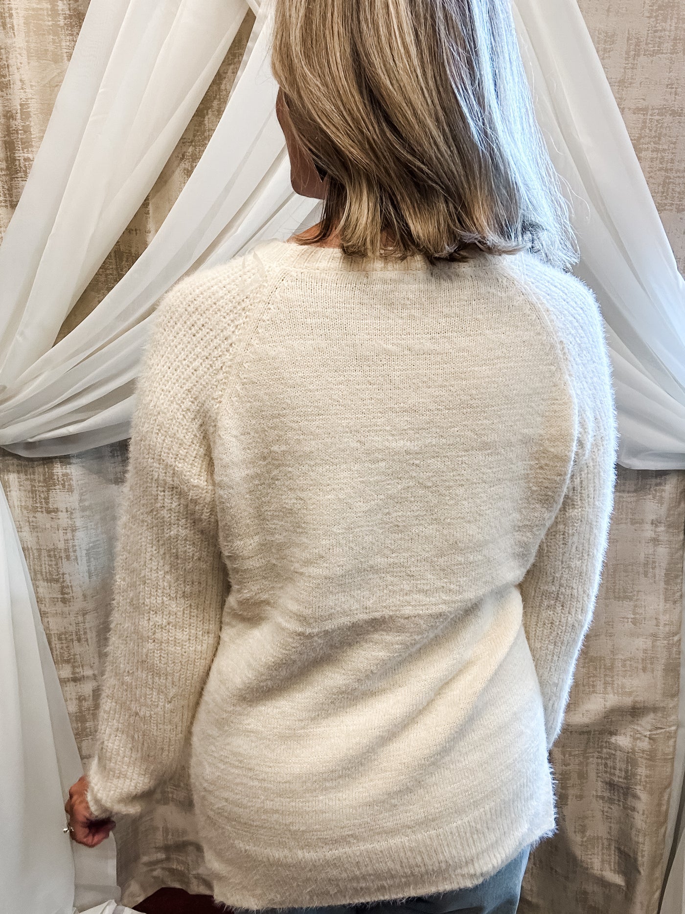 Ivory Pearl Sweater