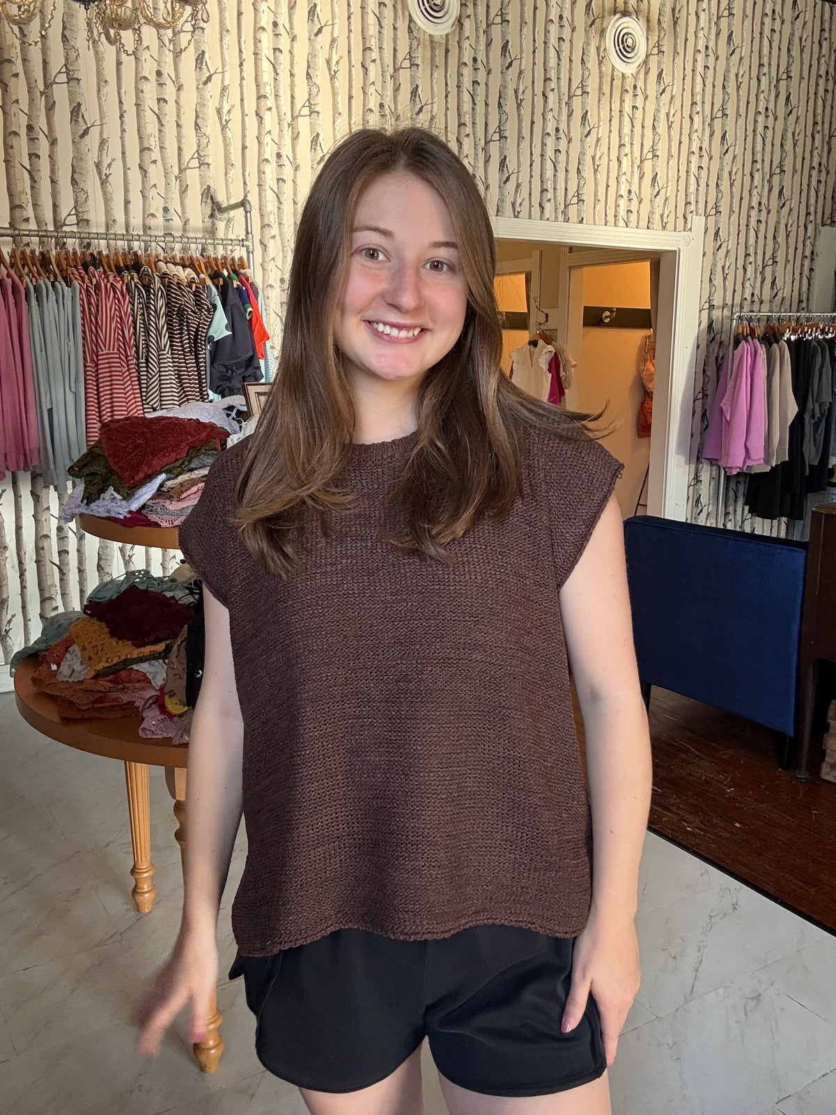 Peyton Sweater - Brown
