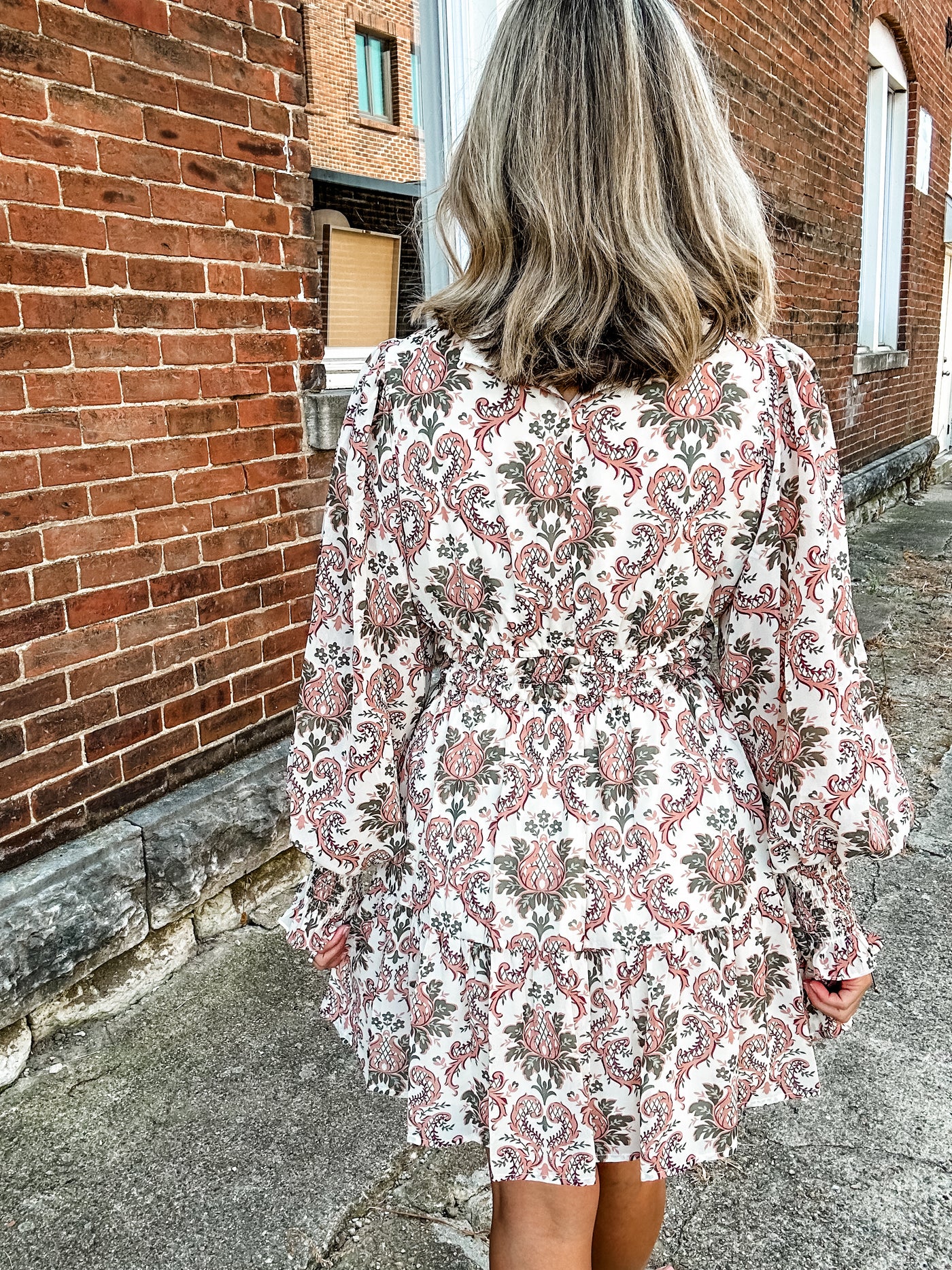 Blush Swirl Dress