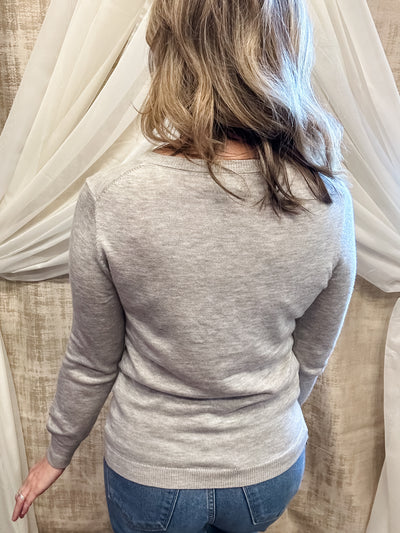 Grey Classic Sweater