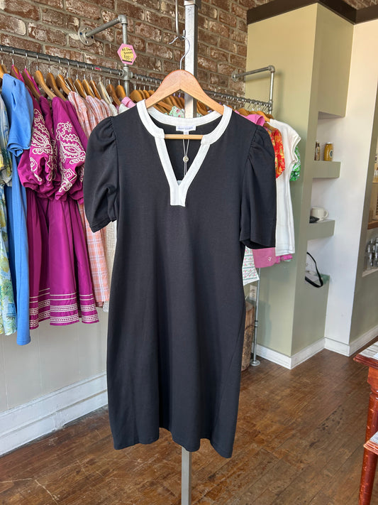 Adelyn T-Shirt Dress | Black - Mary Square