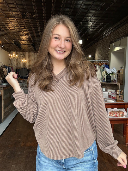 Kennedy Top - Mocha