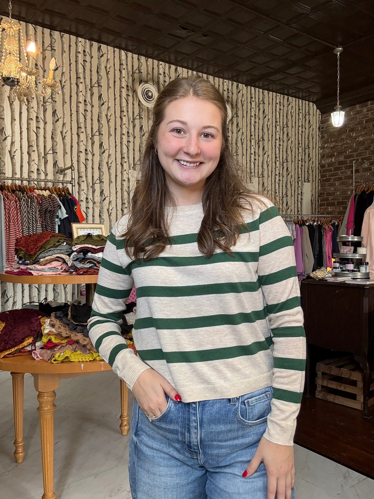 Evelyn Top - Green
