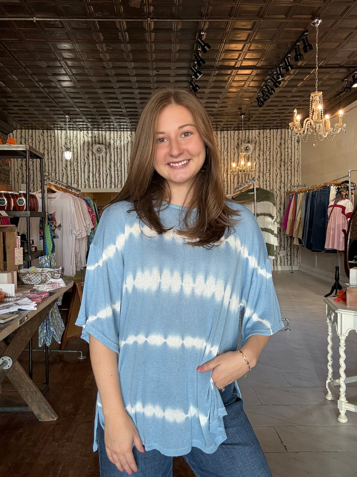 Skye Top - Blue