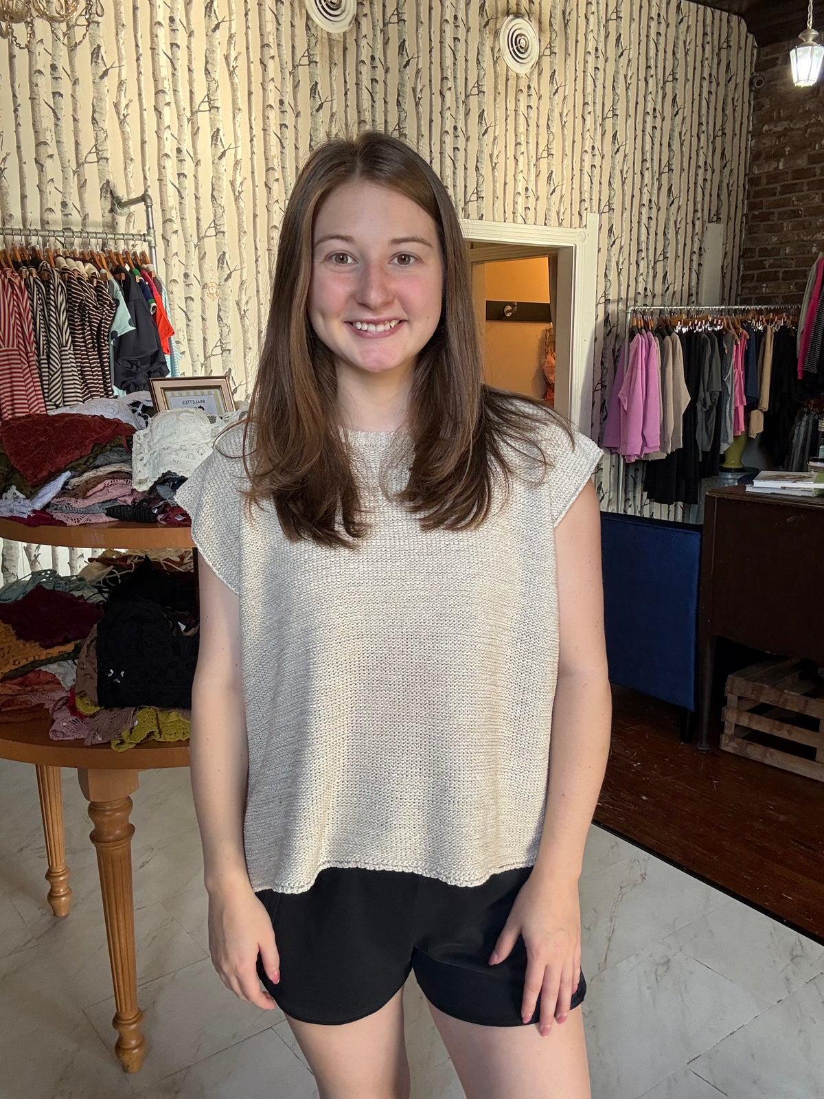 Peyton Sweater - Tan