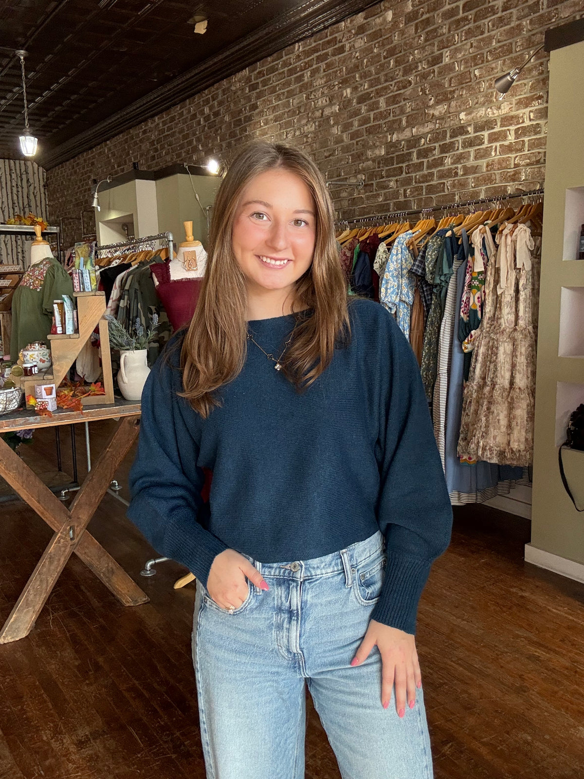 Pippa Sweater - Teal