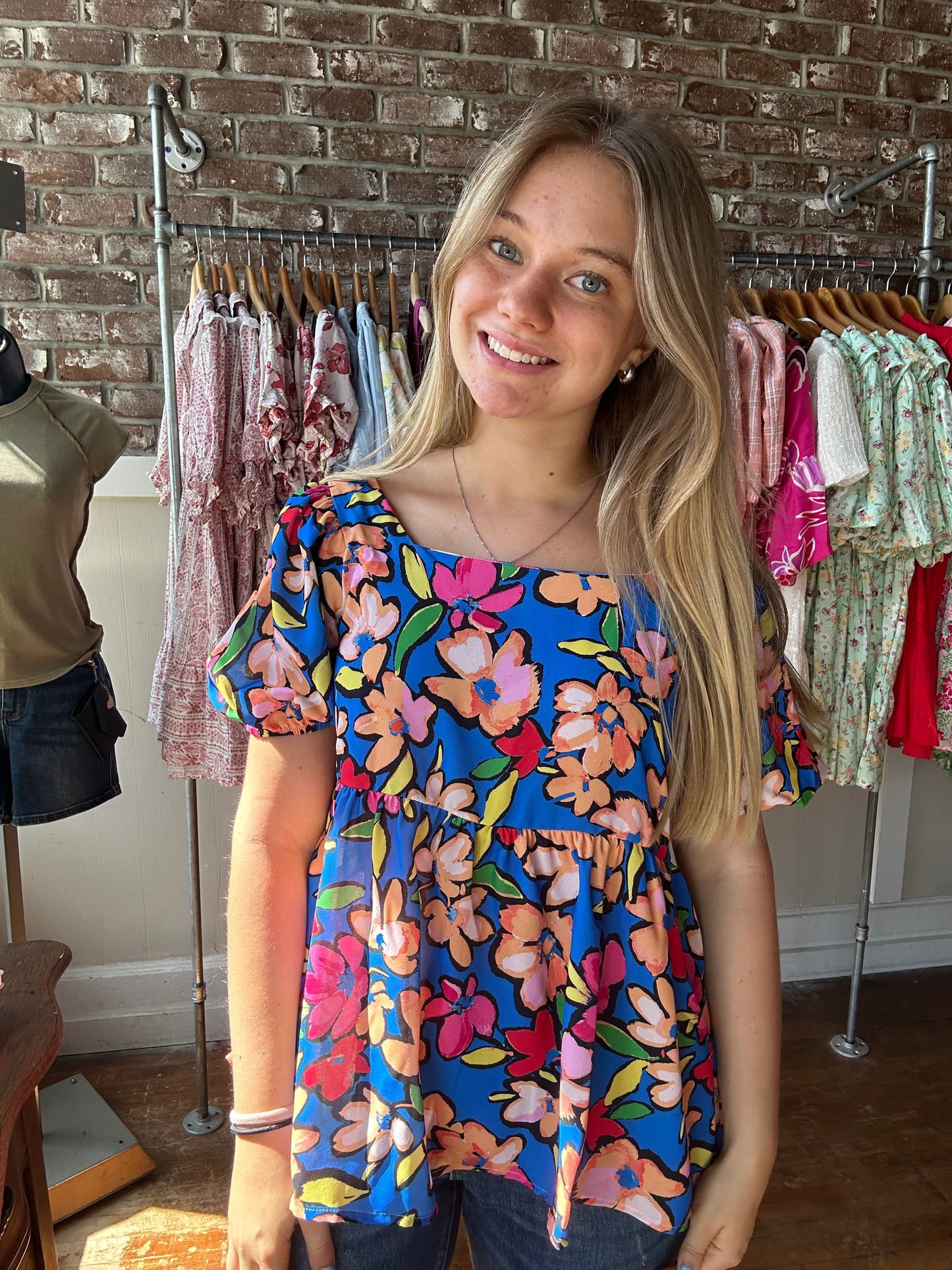 Amelia Floral Top
