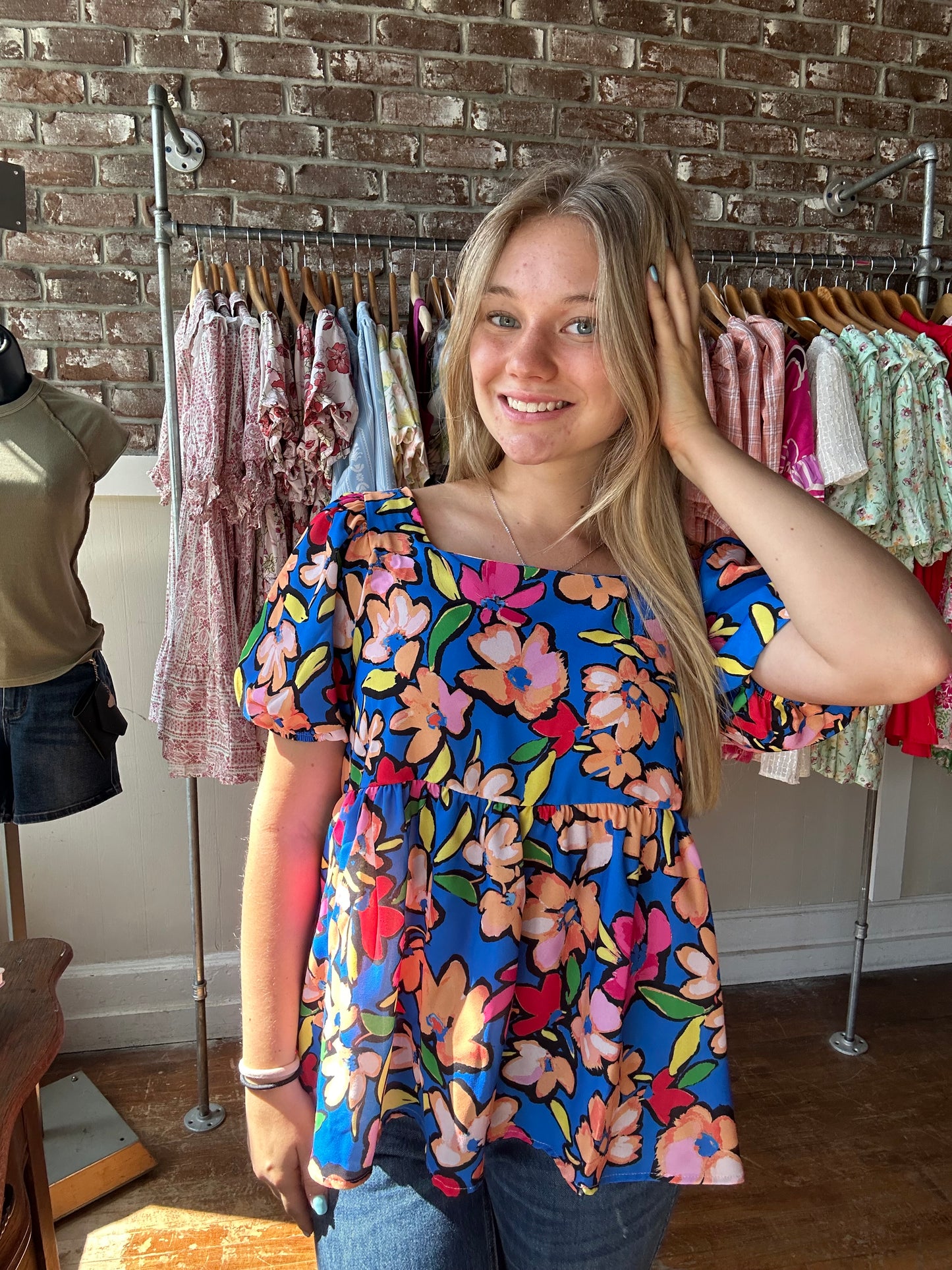 Amelia Floral Top