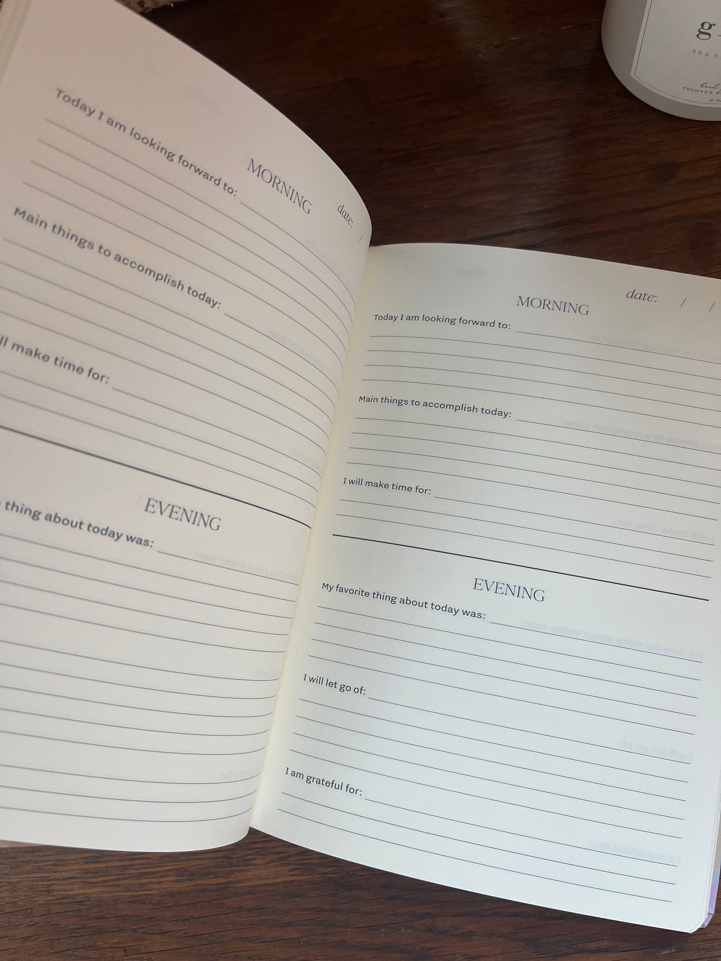 Be Mindful Prompted Journal - Home Decor & Gifts
