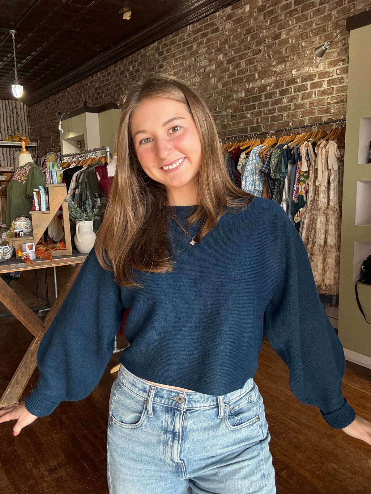 Pippa Sweater - Teal