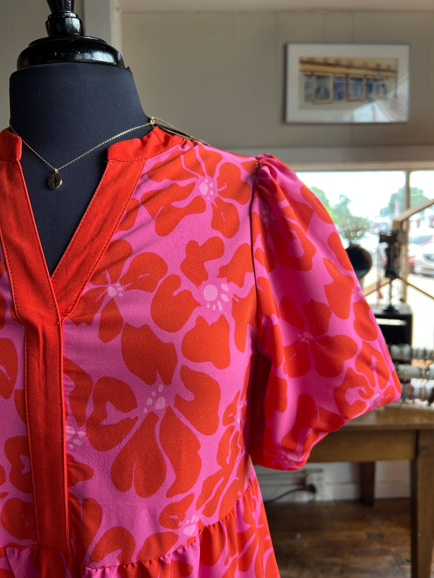 Kinsley Dress | Garden Samba Pink - Mary Square