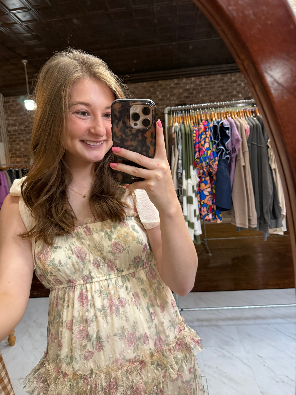 Brooklyn Dress - Cream